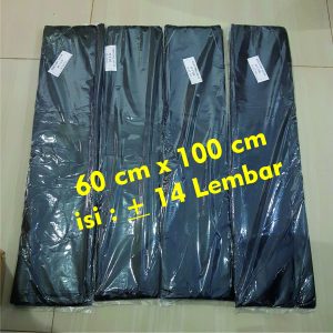 Polybag 60 cm x 100 cm Hitam